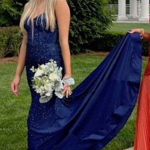 Sherri Hill Gorgeous Blue Dress